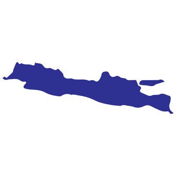 Java Island Silhouette