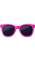 Pink sunglasses graphic
