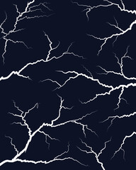 Blank background of lightning flash