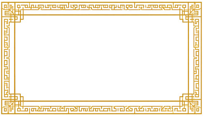 Ornate gold frame with dark background