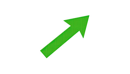 Green arrow pointing right on black background