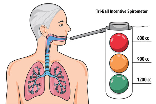 Using an Incentive Spirometer Deep Breathing Exercise for Lung Health