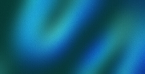 grainy green blue smooth gradations abstract background