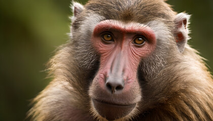 Obraz premium closeup of a baboon