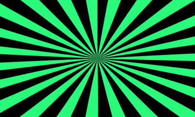 full green sunburst background,  full green and black radial burst pattern, hypnotic lines, striking sunburst design for wallpaper, modern visual project on white background