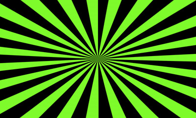  light green sunburst background, light green and black radial burst pattern, hypnotic lines, striking sunburst design for wallpaper, modern visual project on white background