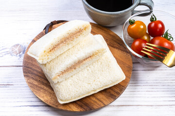 ピーナッツクリームサンド