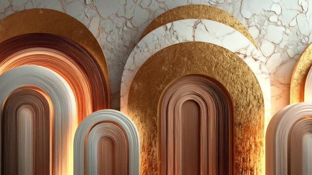 Abstract arch design