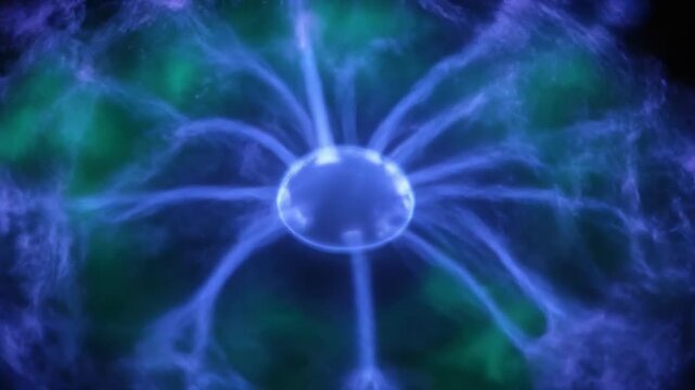 Extremely slow motion view of a fragile glass sculpture crumbling into dust and small pieces, isolated on green screen high speed, energy, breaking