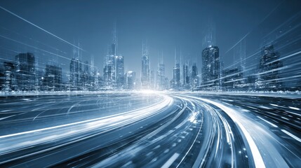 Dynamic Cityscape with Motion Blur