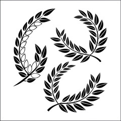 Obraz premium Wreath icon 