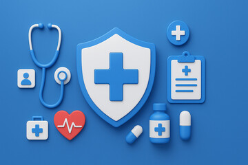 Obraz premium first aid kit