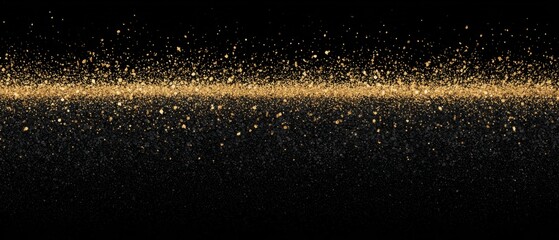 Elegant gold sparkle and glitter background with shimmering shine vibrant shimmer effects luxurious style festive glow and high-quality abstract design for celebration and premium
