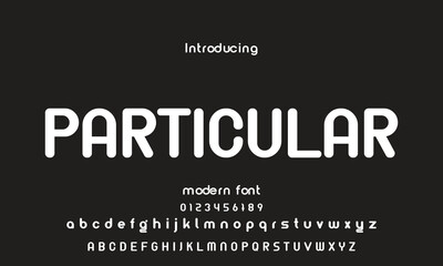 Abstract modern urban alphabet fonts. Typography sport, simple, technology, fashion, digital, future creative logo font. vector illustration.