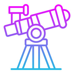 Obraz premium Telescope Icon