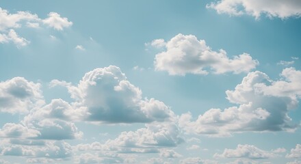Beautiful daytime sky cloudscape