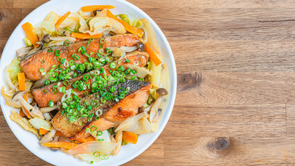 鮭のちゃんちゃん焼き