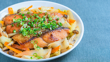 鮭のちゃんちゃん焼き