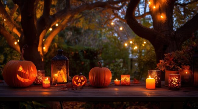 halloween pumpkin lantern