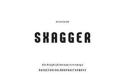 Minimal modern logo alphabet fonts. Typography minimalist urban sana serif digital fashion future creative logos fonts. vector illustration.