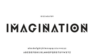Abstract Fashion alphabet letters font logo. Minimal modern urban fonts for logo, brand etc. Typography typeface uppercase lowercase and number. vector illustration.
