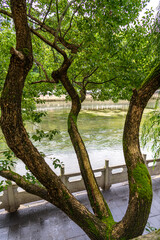 Jiaxiu tower scenery in Guiyang, Guizhou, China.
