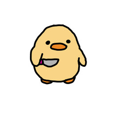 Cute duck