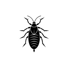 Bark Louse Insect Illustration 