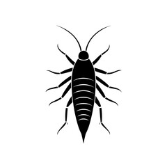 Silverfish Relative Insect Vector 