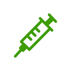 注射・ワクチンアイコン / Injection and Vaccine Icon