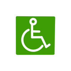 車椅子アイコン / Wheelchair Icon	