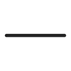 Simple line PNG with transparent background, ideal for borders, dividers, minimal designs, icons, and graphic projects.