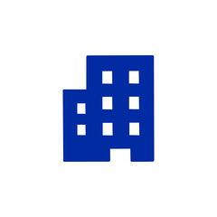 Obraz premium Office Building Icon / オフィスビルのアイコン（会社・都市・不動産） 