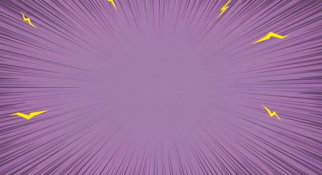 Purple comic book background - Powered by Adobe