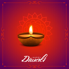 Happy Diwali 2025 | Festival of Lights, Diyas, and Prosperity.holiday Background, Diwali celebration greeting card, abstract vector illustration design.