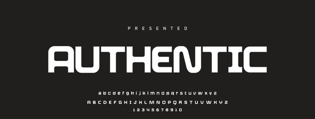 Font alphabet creative modern with black dots, letters A, B, C, D, E, F, G, H, I, J, K, L, M, N, O, P, Q, R, S, T, U, V, W, X, Y, Z and numerals 0, 1, 2, 3, 4, 5, 6, 7, 8, 9, vector illustration 10EPS © Mark