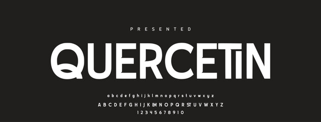Font alphabet creative modern with black dots, letters A, B, C, D, E, F, G, H, I, J, K, L, M, N, O, P, Q, R, S, T, U, V, W, X, Y, Z and numerals 0, 1, 2, 3, 4, 5, 6, 7, 8, 9, vector illustration 10EPS © Mark