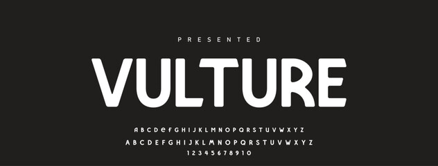 Font alphabet creative modern with black dots, letters A, B, C, D, E, F, G, H, I, J, K, L, M, N, O, P, Q, R, S, T, U, V, W, X, Y, Z and numerals 0, 1, 2, 3, 4, 5, 6, 7, 8, 9, vector illustration 10EPS © Mark