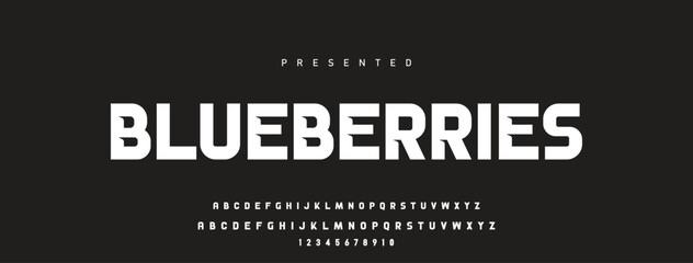 Font alphabet creative modern with black dots, letters A, B, C, D, E, F, G, H, I, J, K, L, M, N, O, P, Q, R, S, T, U, V, W, X, Y, Z and numerals 0, 1, 2, 3, 4, 5, 6, 7, 8, 9, vector illustration 10EPS © Mark