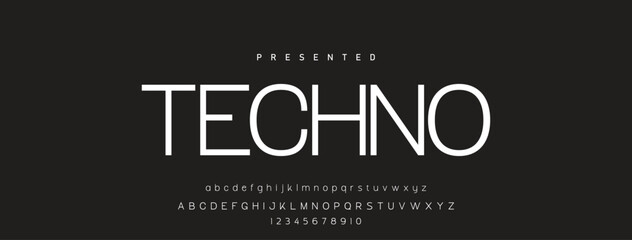 Font alphabet creative modern with black dots, letters A, B, C, D, E, F, G, H, I, J, K, L, M, N, O, P, Q, R, S, T, U, V, W, X, Y, Z and numerals 0, 1, 2, 3, 4, 5, 6, 7, 8, 9, vector illustration 10EPS © Mark