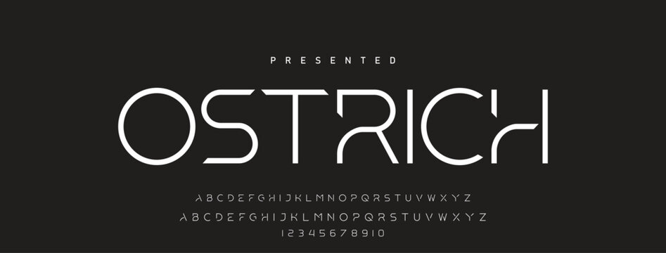 Font alphabet creative modern with black dots, letters A, B, C, D, E, F, G, H, I, J, K, L, M, N, O, P, Q, R, S, T, U, V, W, X, Y, Z and numerals 0, 1, 2, 3, 4, 5, 6, 7, 8, 9, vector illustration 10EPS