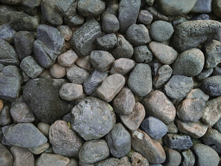 collection of gray stones background