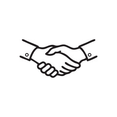 Business Handshake Vector