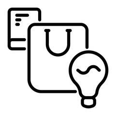 Education icon, line icon style