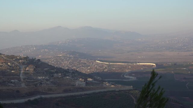 North Israel South Lebanon border