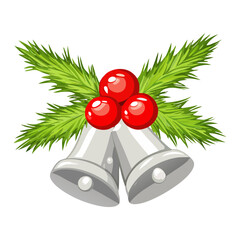 
Christmas bells vector design