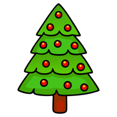 christmas tree vector