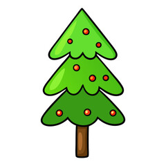 christmas tree vector