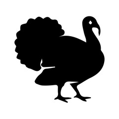 Turkey Silhouette Icon
