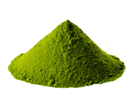 green grass isolated